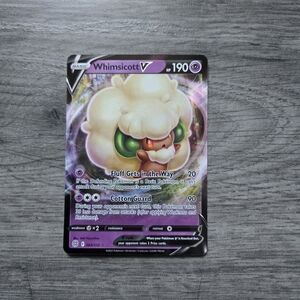 Whimsicott V #64 Pokemon Brilliant Stars Holo Card